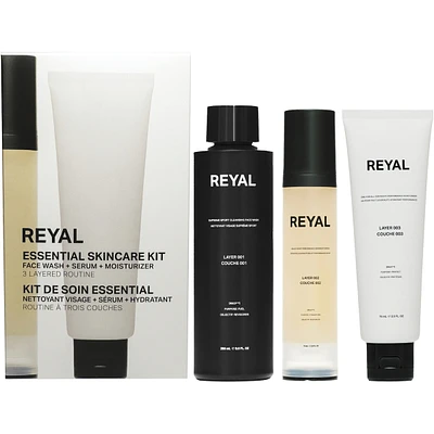 Essential 3 Step Skincare Kit for men