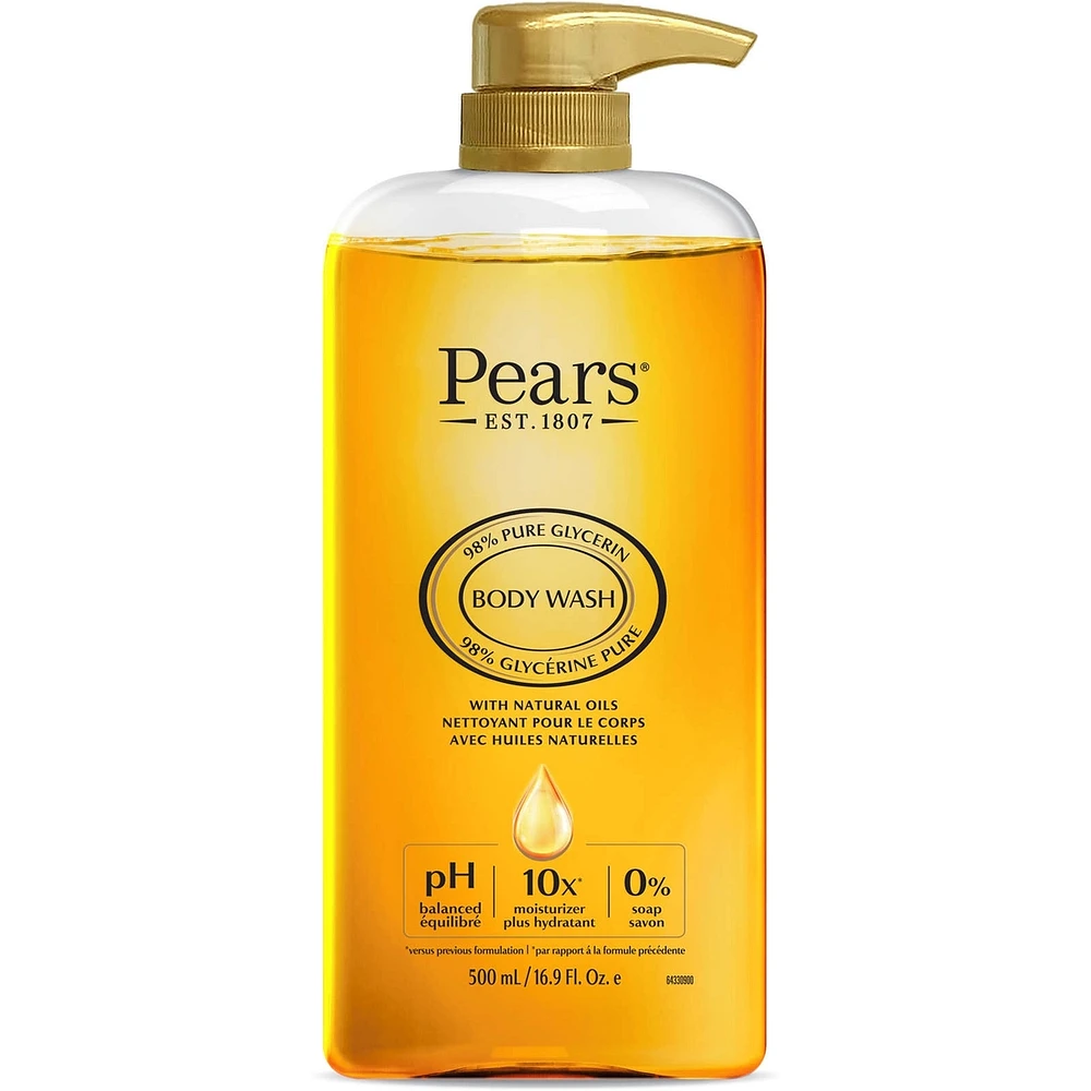Pears Body Wash Natural Oils