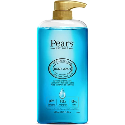 Pears Body Wash Mint Extract