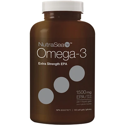HP Omega-3 Liquid Gels, Lemon