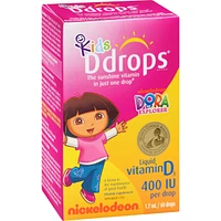 Kids Ddrops 400 IU Vitamin D3, 60 drops