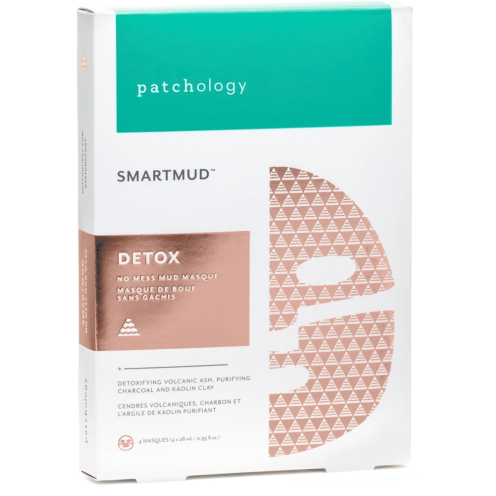 SmartMud™ No Mess Mud Masques: Detox (4 Masques)