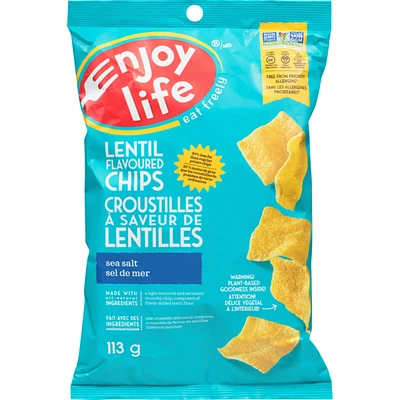 Plentils Lentil Chips, Sea Salt