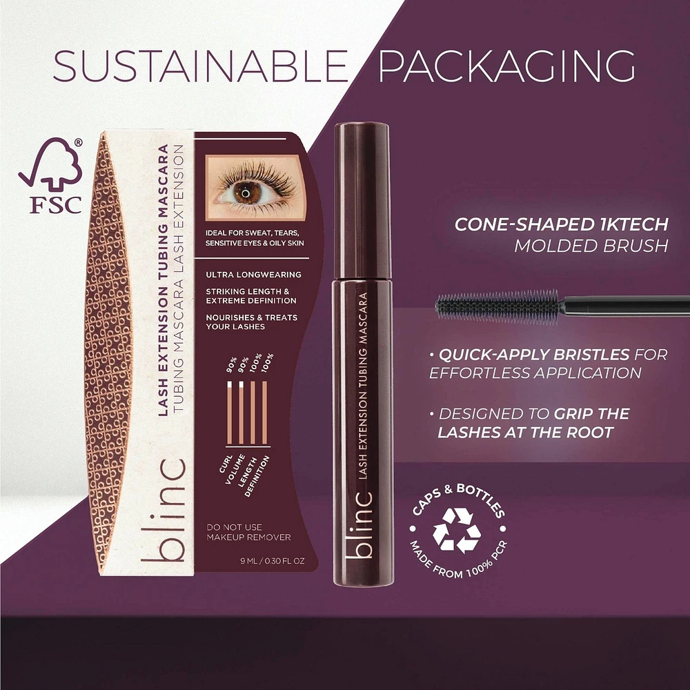 Lash Extension Tubing Mascara - Black