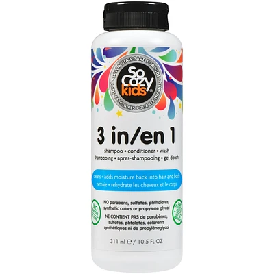3 in 1 Shampoo Conditioner Wash