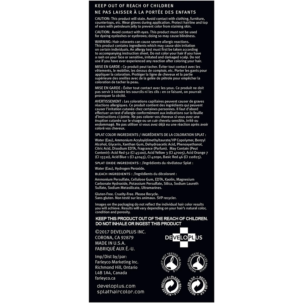 Extreme Semi-Permanent Hair Colour Kit