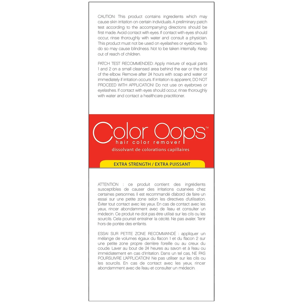 Color Oops Extra Strength