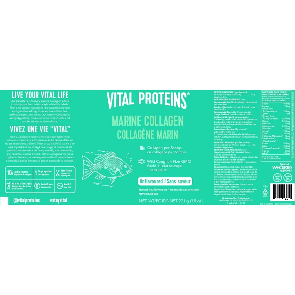 Marine Collagen Peptide 221g