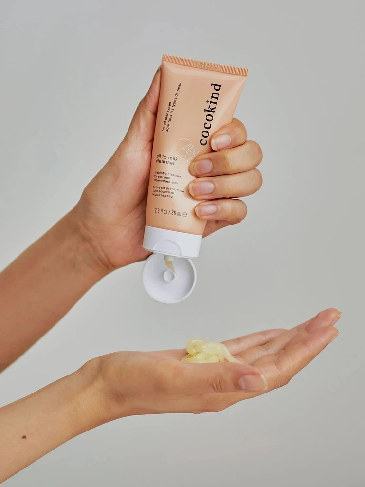 oil to milk cleanser