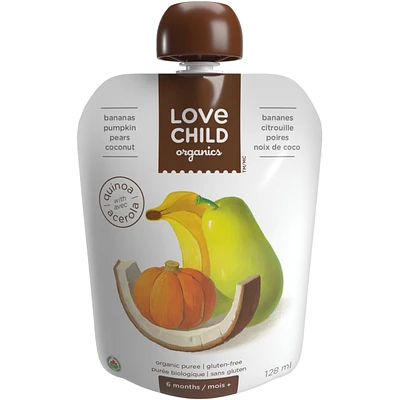Bananas, Pumpkin, Pears + Coconut