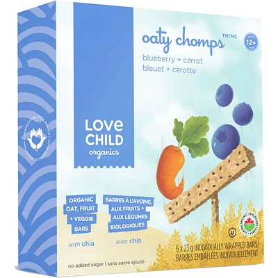 Oaty Chomps Blueberry + Carrot Snack Bar