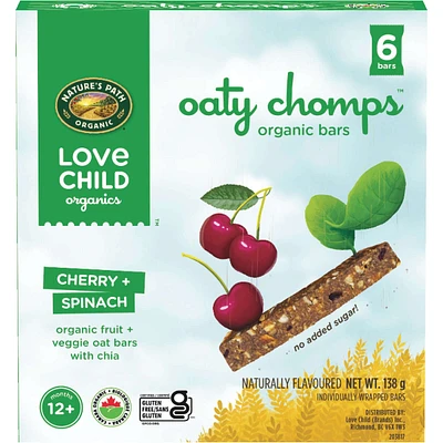 Oaty Chomps Cherry + Spinach Snack Bar