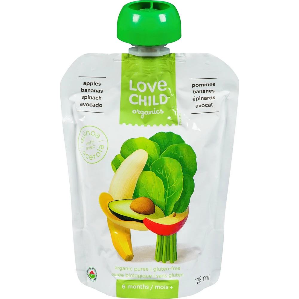 Superblends: apples, bananas, spinach + avocado