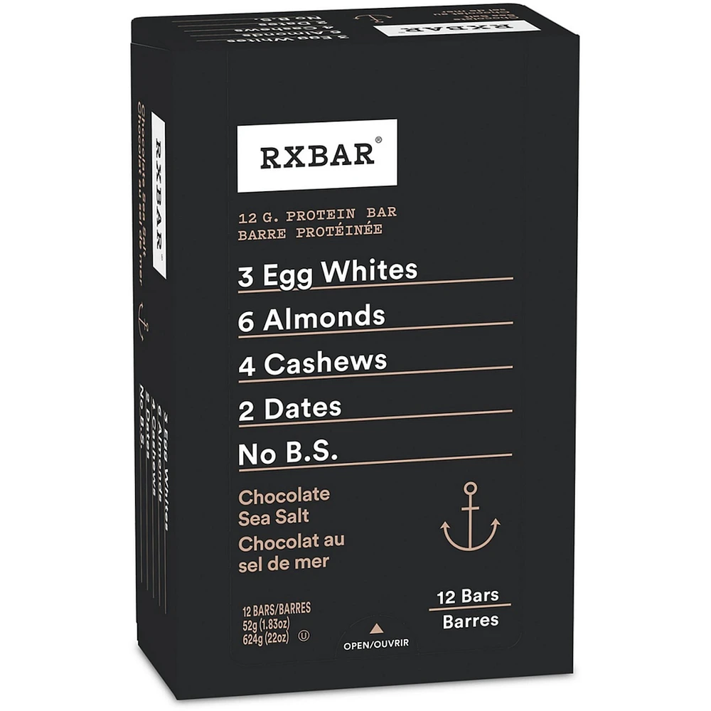 RXBAR Chocolate Sea Salt 12x52g