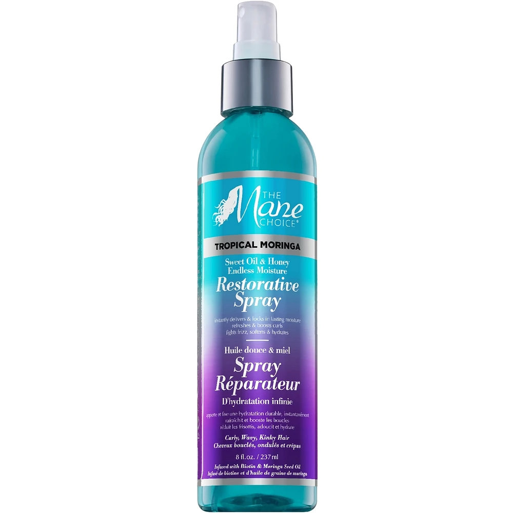 Tropical Moringa Sweet Oil & Honey Endless Moisture Restorative Spray