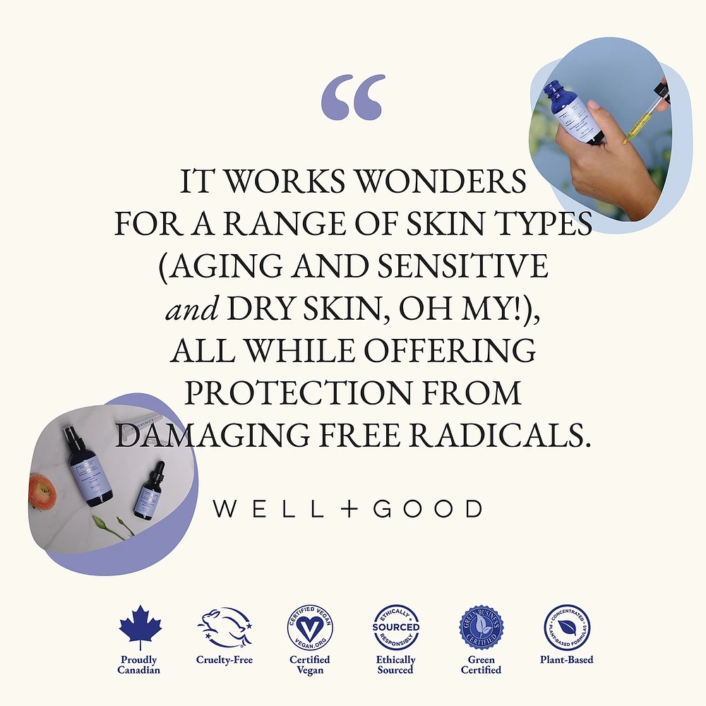 Rejuvenating + Hydrating Face Serum