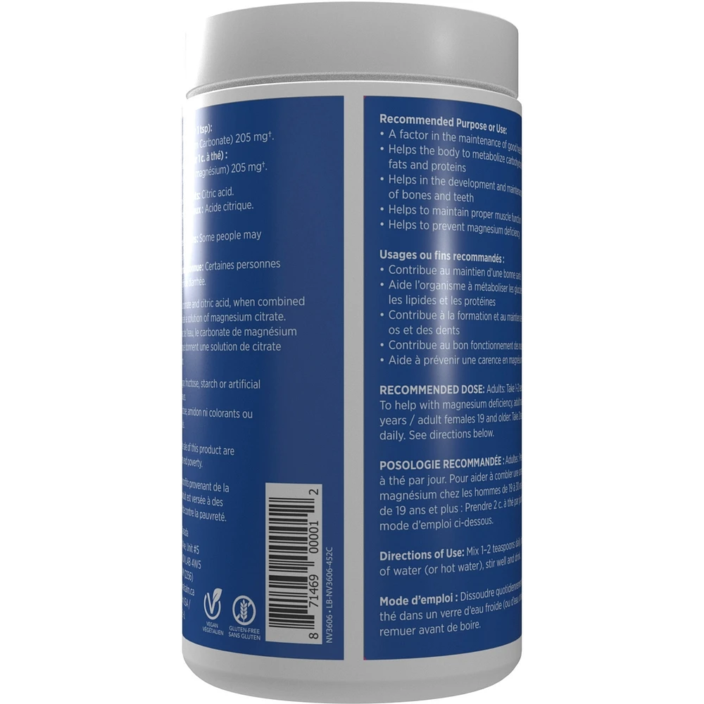Magnesium Powder Rasp-lemon