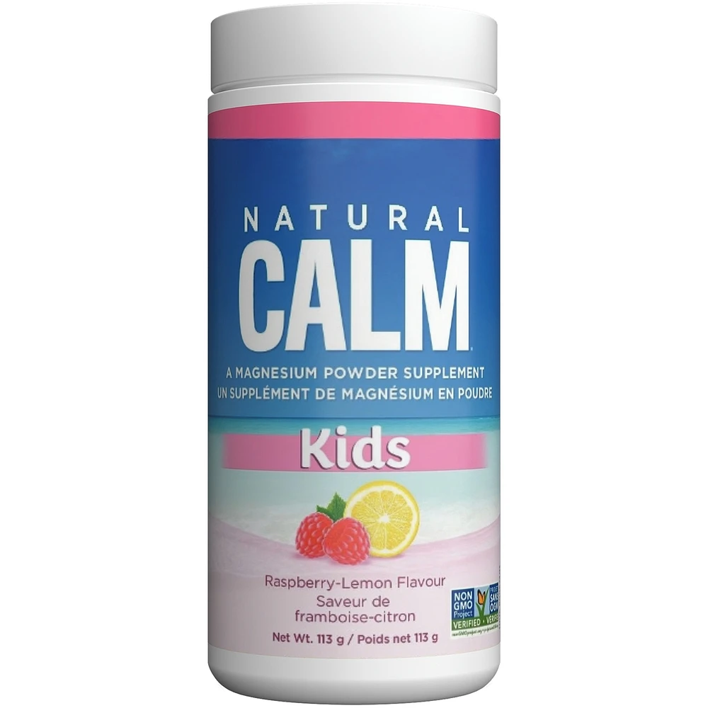 Kids Magnesium Powder Rasp-lemon