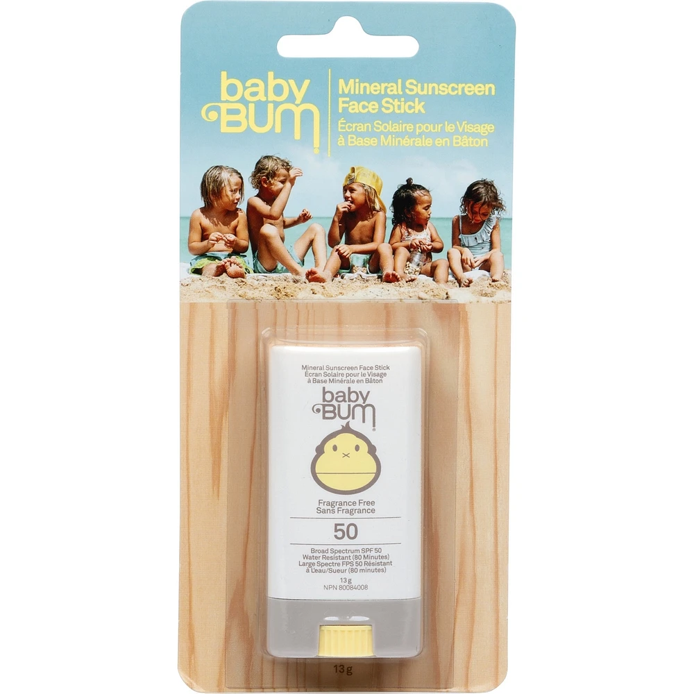 Baby Bum Mineral Sunscreen Face Stick SPF 50