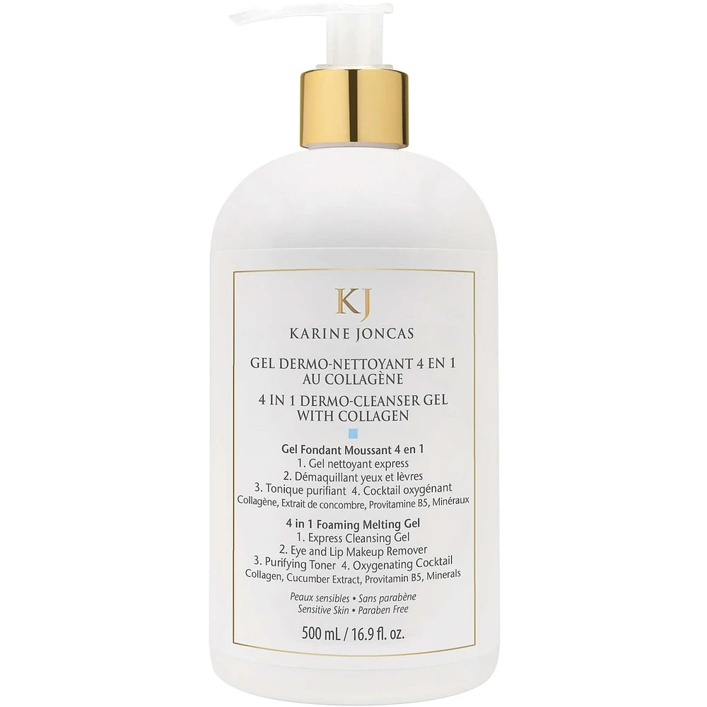 4 In 1 Dermo-Cleanser Gel With Collagen
