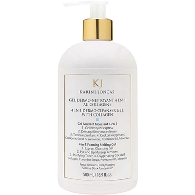 4 In 1 Dermo-Cleanser Gel With Collagen