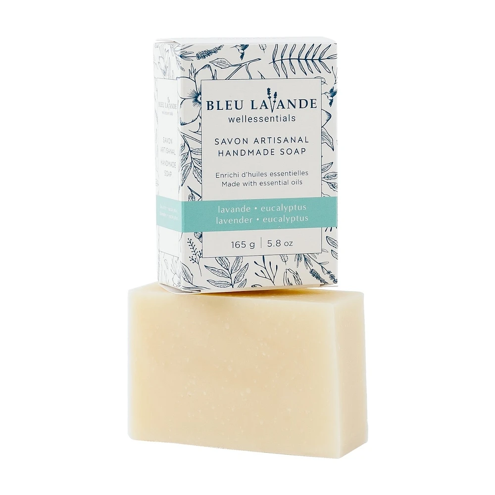 Lavender-eucalyptus handmade soap