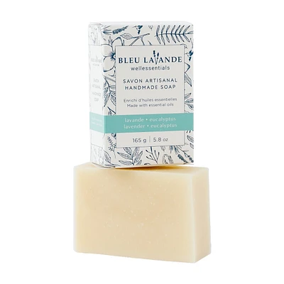 Lavender-eucalyptus handmade soap
