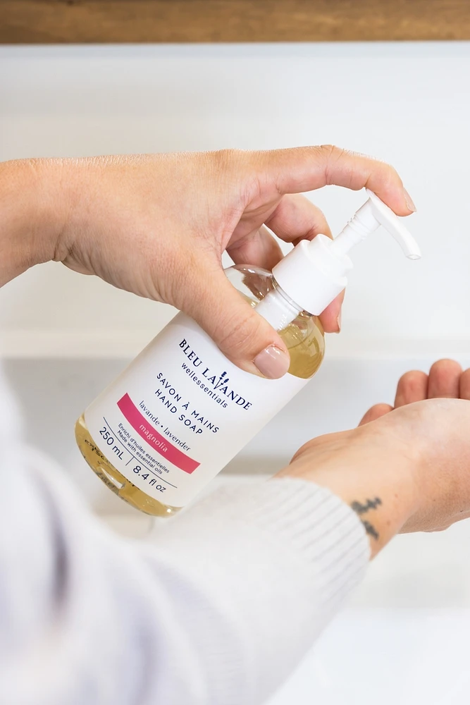 Hand soap pump lavender-magnolia