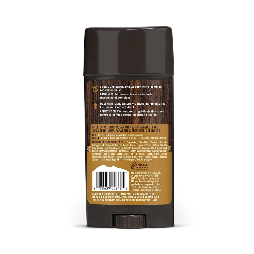 EMJ Sandalwood Deodorant
