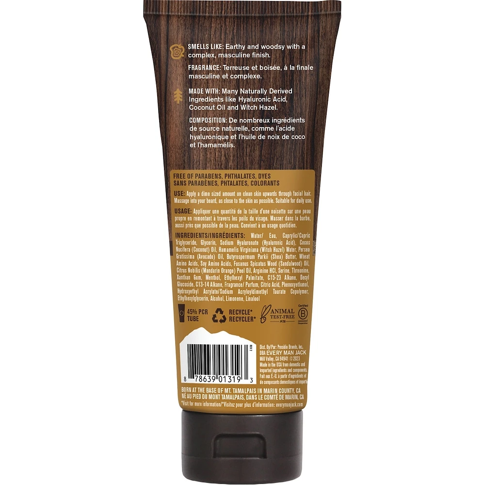 Beard and Face Lotion Sandalwood