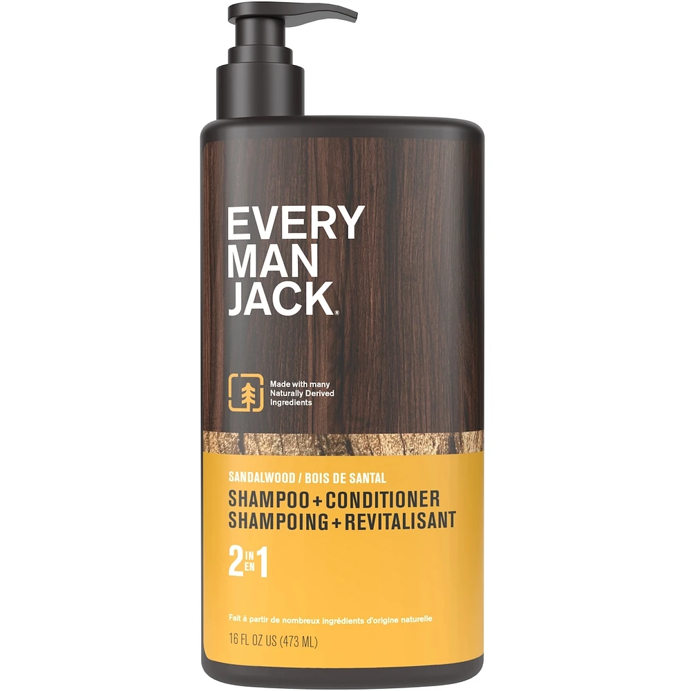 473ml 2in1 Shampoo Sandalwood