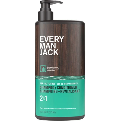 473ml 2in1 Shampoo Sea Salt