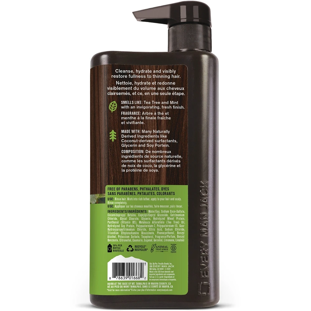 473ml 2in1 Shampoo Thickning Tea Tree