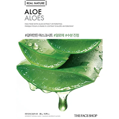 Real Nature Aloe Face Mask