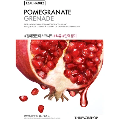 Real Nature Pomegranate Face Mask