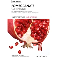 Real Nature Pomegranate Face Mask