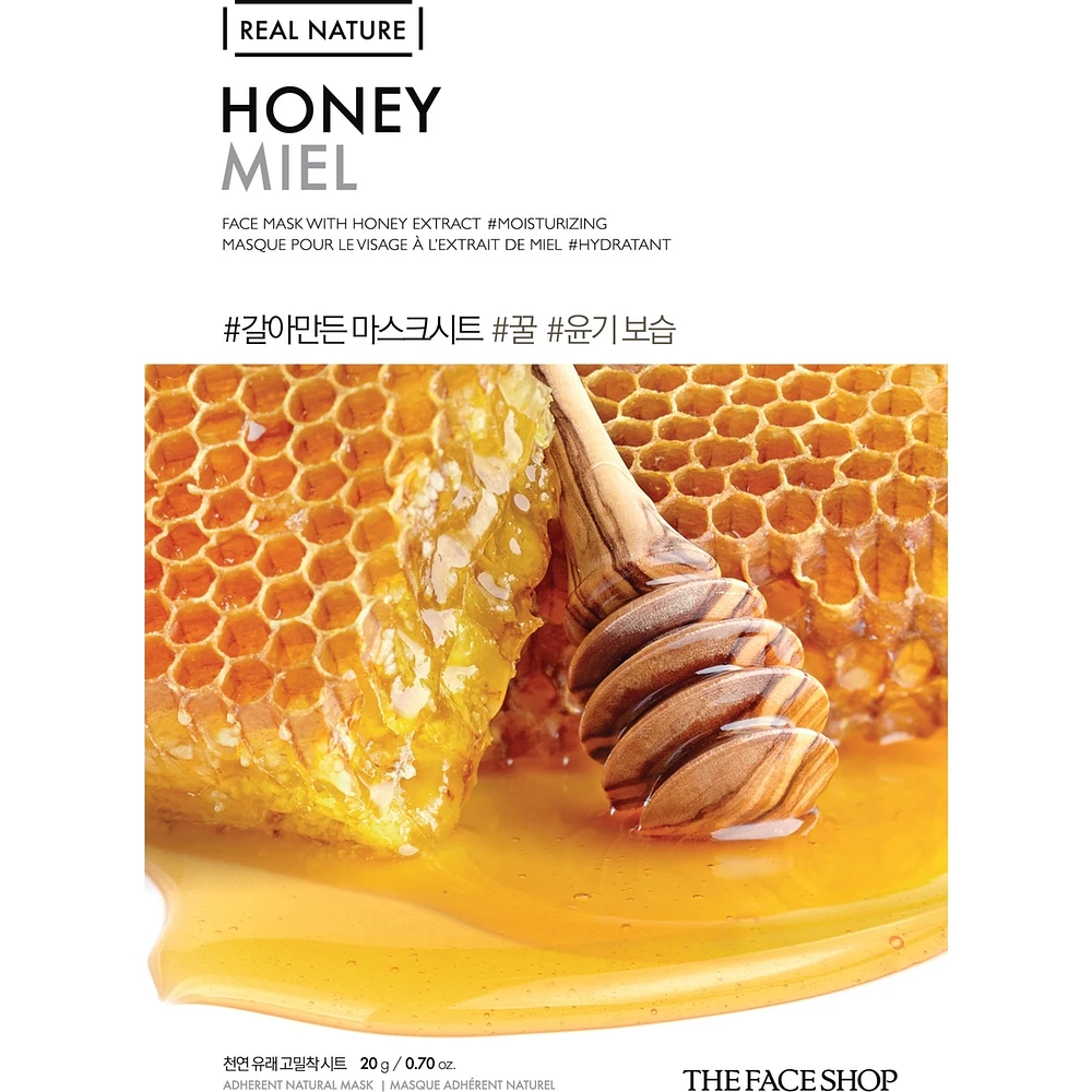 Real Nature Honey Face Mask