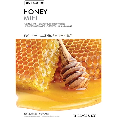 Real Nature Honey Face Mask