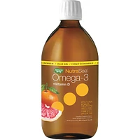 NutraSea+D™ Oméga-3, Pamplemousse Mandarine