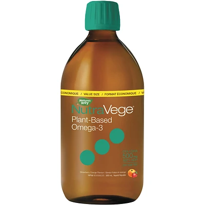 Omega-3, Plant Based, Strawberry Orange