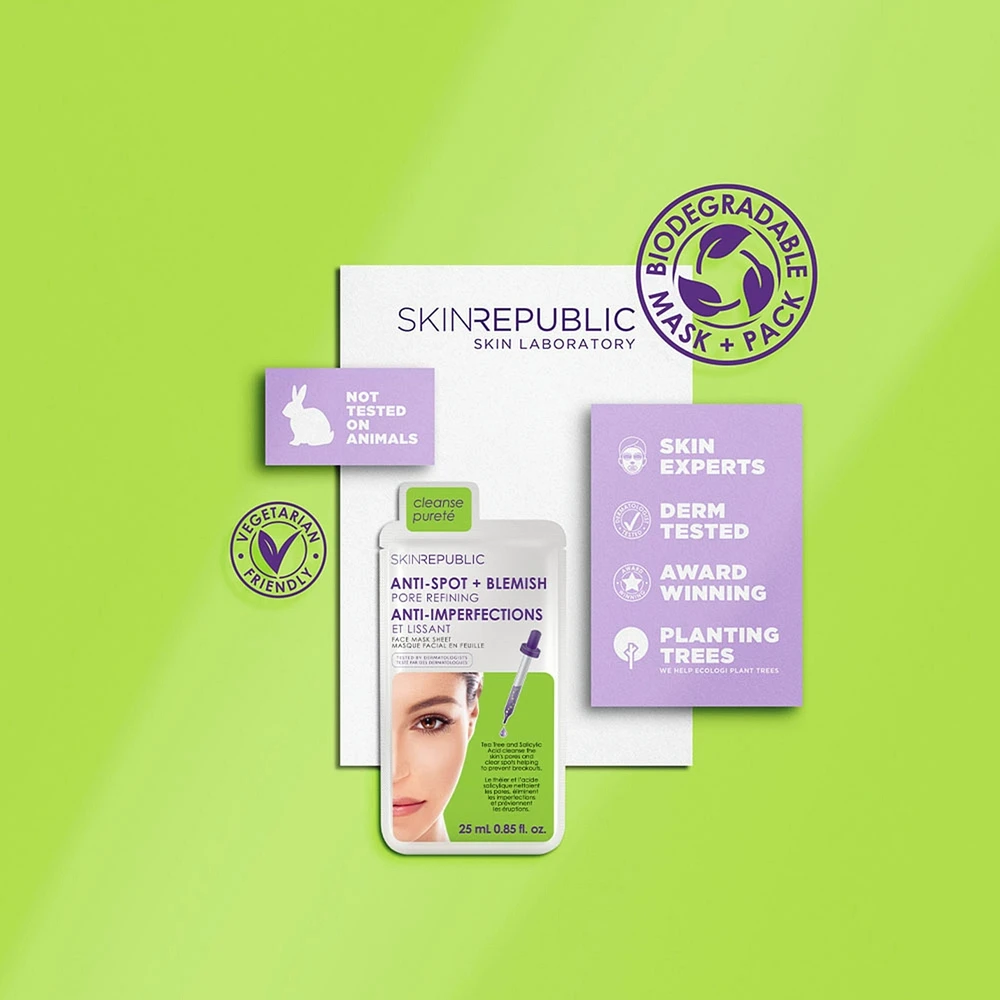 Spots and Blemish Face Mask