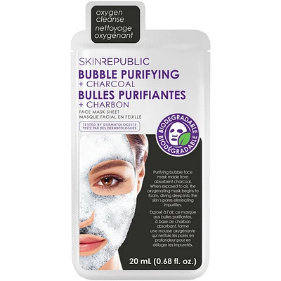 Bubble Purifying +Charcoal Face Mask