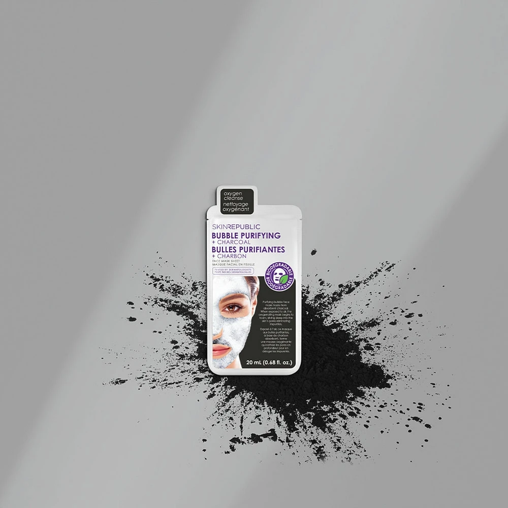 Bubble Purifying +Charcoal Face Mask