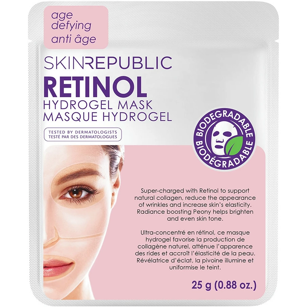Retinol Hydrogel Face Mask