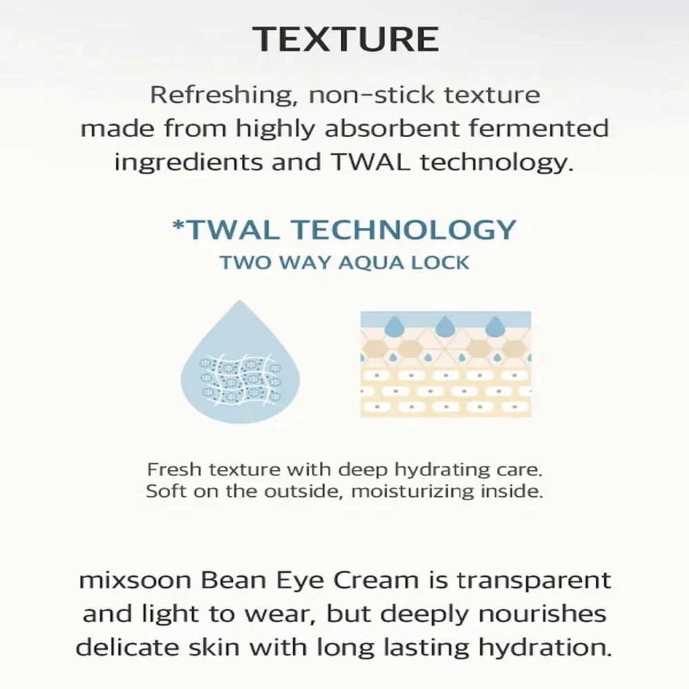 mixsoon Bean Eye Cream