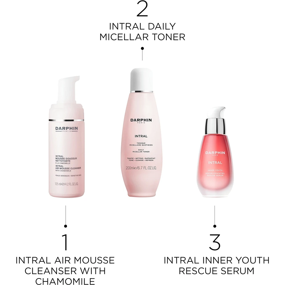 INTRAL Air Mousse Cleanser with Chamomile