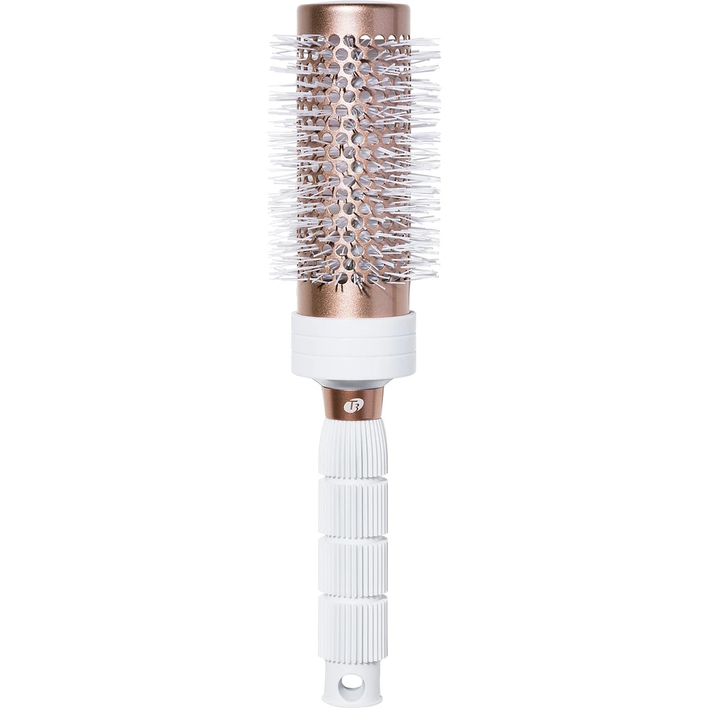 Volume 2.5" Round Professional Ceramic-Coated Brush WHITE