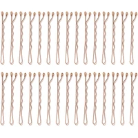 Clip Kit with 4 Alligator Clips and 30 Rose Gold Bobby Pins