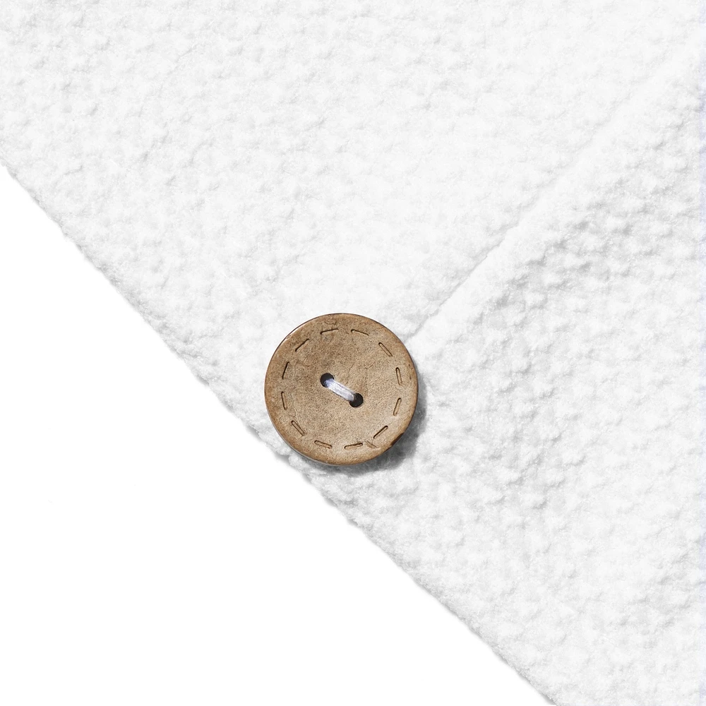 Luxe Turban Towel with Waffle Microfiber