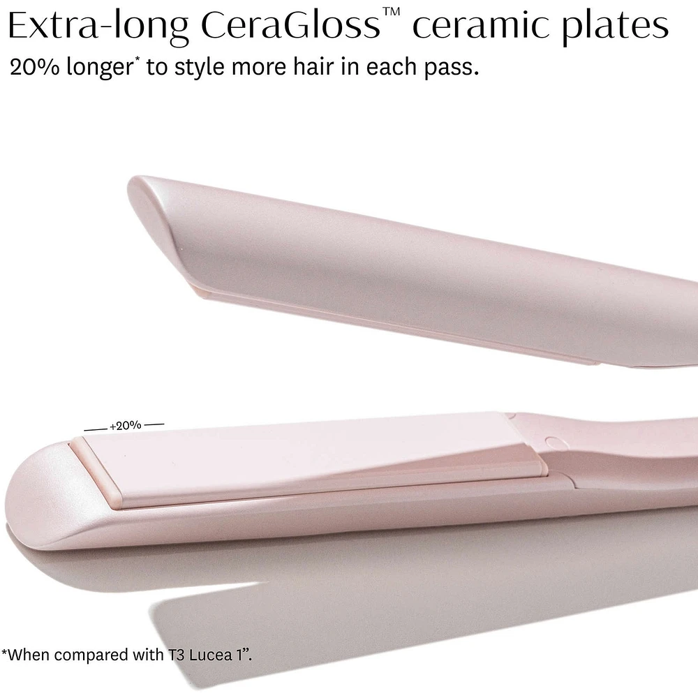 SinglePass Smooth X professional flat iron with extra-long plates